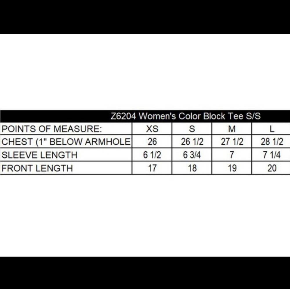 Women's Active color block t shirt - Picture 5 of 5
